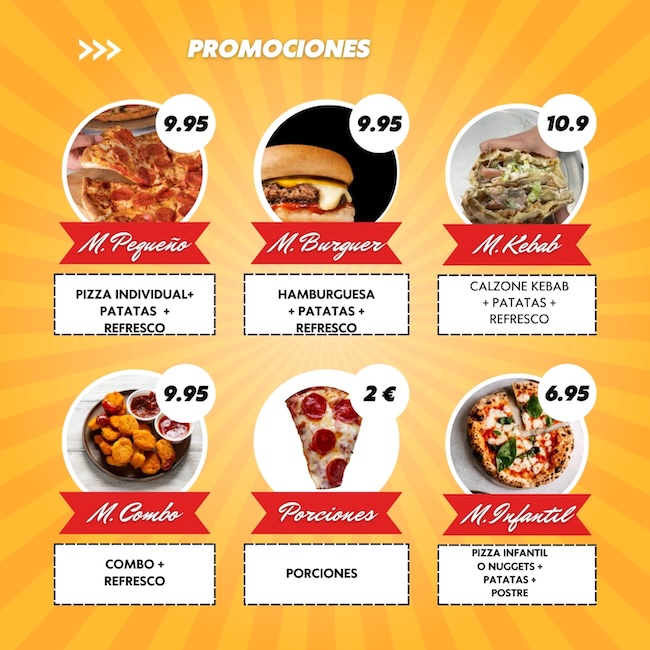 Ofertas Tonys Pizza
